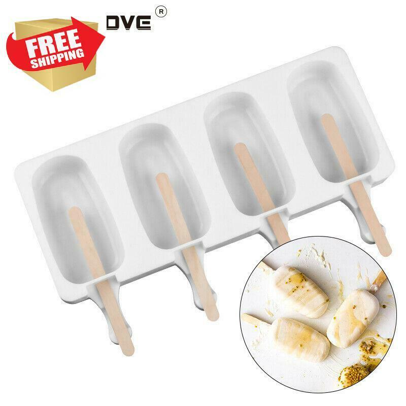Moldes De Silicona Para Helados Paletas Ice Cream Molds Dulces Tortas Heladas - Fresh Stock Dated February 2026