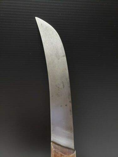 VINTAGE F. DICK BUTCHER KNIFE GERMANY WOOD HANDLE CLEAN BLADE NICE CHEF KITCHEN - Fresh Stock Dated December 2025