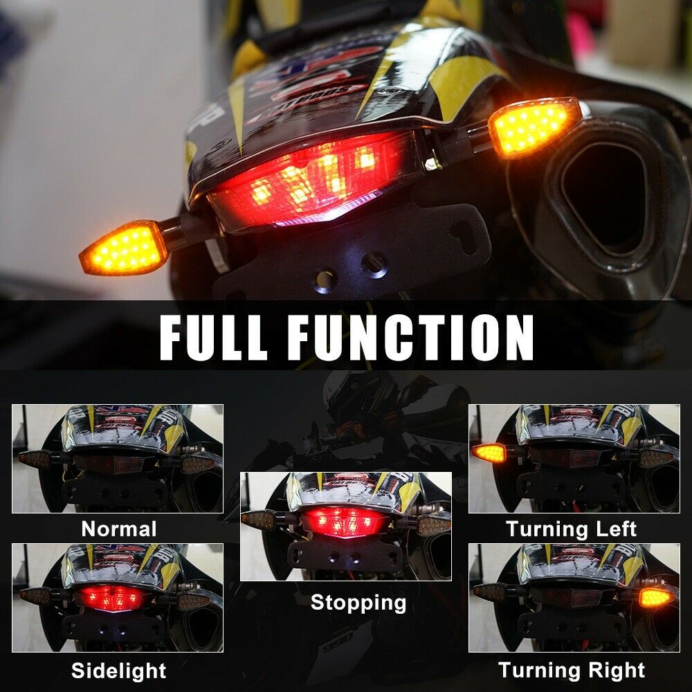 Tail Tidy Fender LED Brake Light Turning Signal For Suzuki DRZ400S DRZ400SM - Fresh Stock Dated February 2026