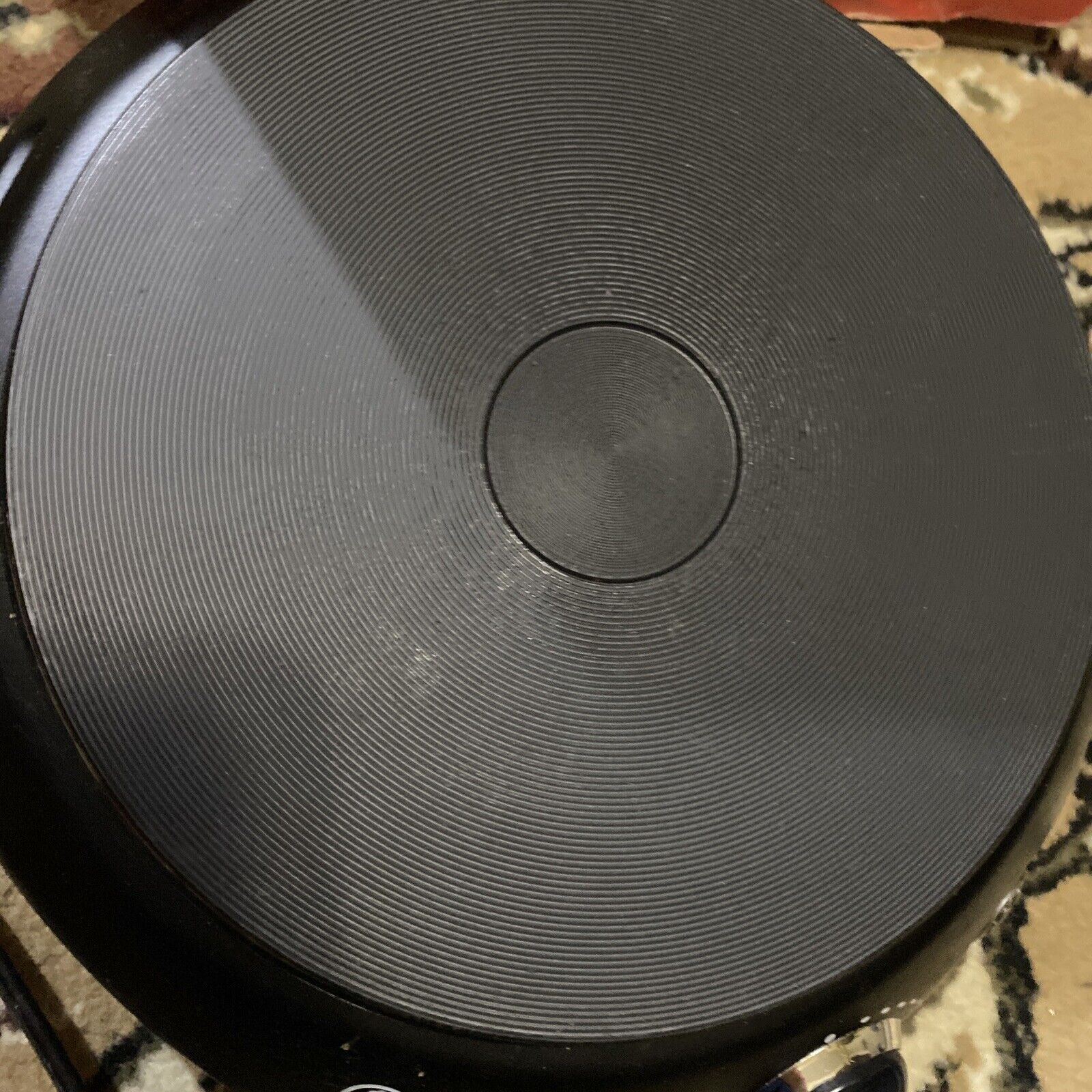 G.E. 169215 single Burner Hot Plate Temperature control Black - Fresh Stock Dated February 2026