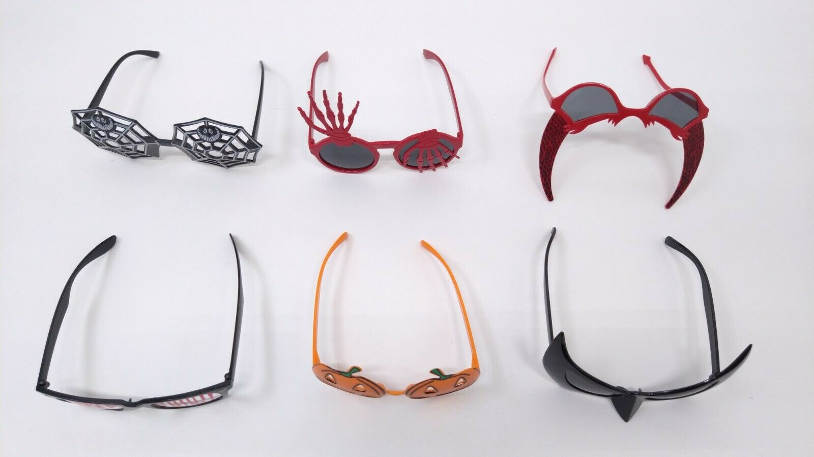 DIYASY 6 Pcs 6 Styles Halloween Glasses Halloween Costume for Kids and Adults - Fresh Stock Dated February 2026