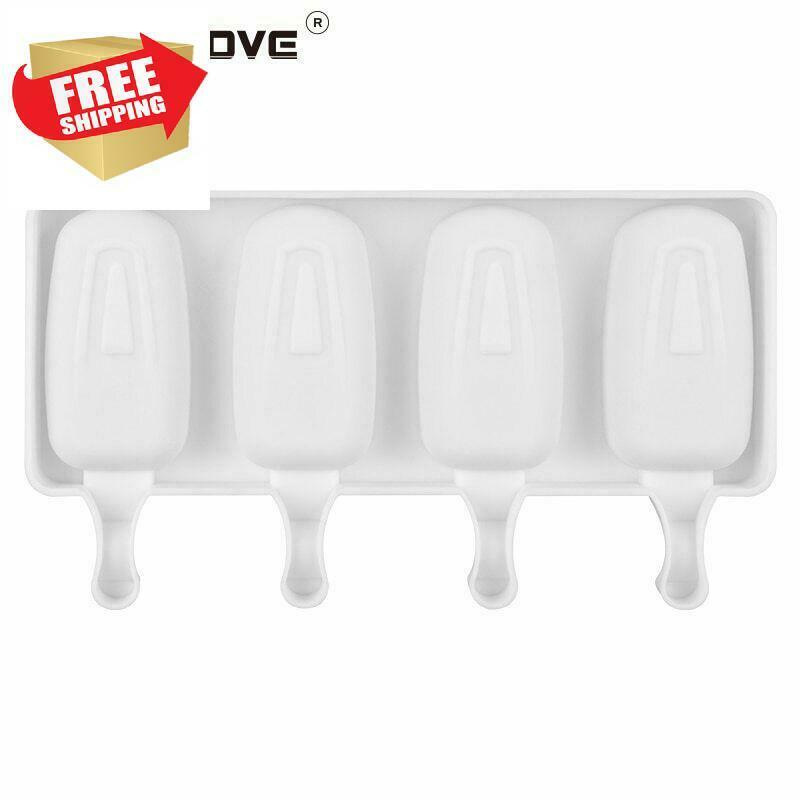 Moldes De Silicona Para Helados Paletas Ice Cream Molds Dulces Tortas Heladas - Fresh Stock Dated February 2026
