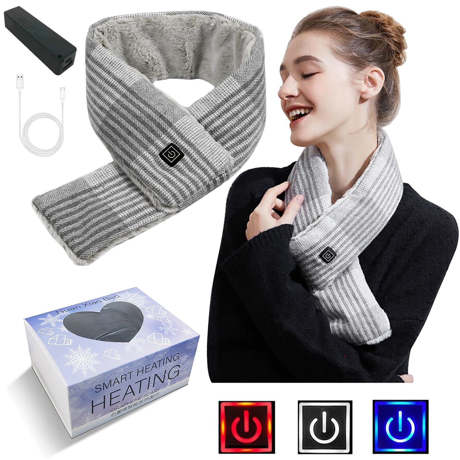 Seat Belt for Children Intelligent Heating Scarf Heating Collar Intelligent - Fresh Stock Dated December 2025
