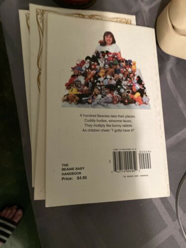 The Beanie Baby Handbook PB w Vellum Full Color by Les & Sue Fox - Fresh Stock Dated December 2025