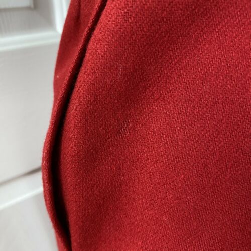 Women’s Vintage The Villager Red Wool Pleated Skirt Plus Size 16 - Fresh Stock Dated February 2026