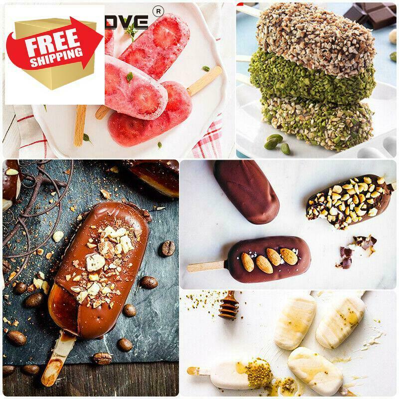 Moldes De Silicona Para Helados Paletas Ice Cream Molds Dulces Tortas Heladas - Fresh Stock Dated February 2026