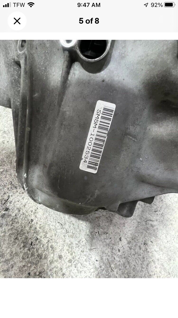 2004 07 ACURA TSX SEDAN K24A2 OEM 6SPD MANUAL TRANSMISSION Case Only K24z7 - Fresh Stock Dated February 2026