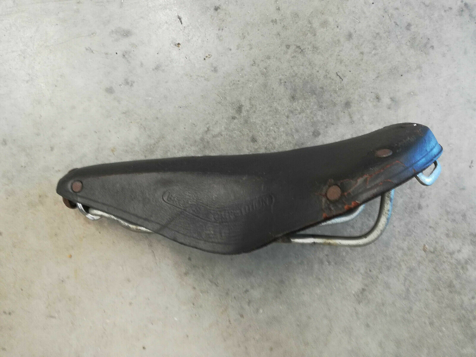 Brooks Competition Leather Saddle Eroica Vintage Made in England Charity - Fresh Stock Dated December 2025