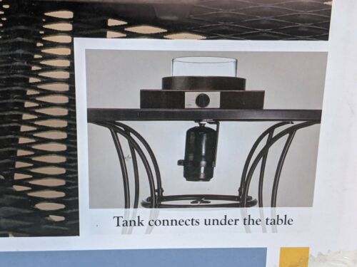 Mosaic Gas Table Top Burner 8000 BTU Propane Tank Required 14x14x6 in 1171 - Fresh Stock Dated December 2025