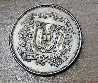 1972 Dominican Republic 25 Centavos - Fresh Stock Dated February 2026