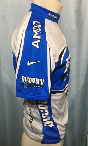 M DISCOVERY TREK SUBARU TEAM Nike DRI-FIT Cycling Jersey ITALY Lance Armstrong - Fresh Stock Dated December 2025