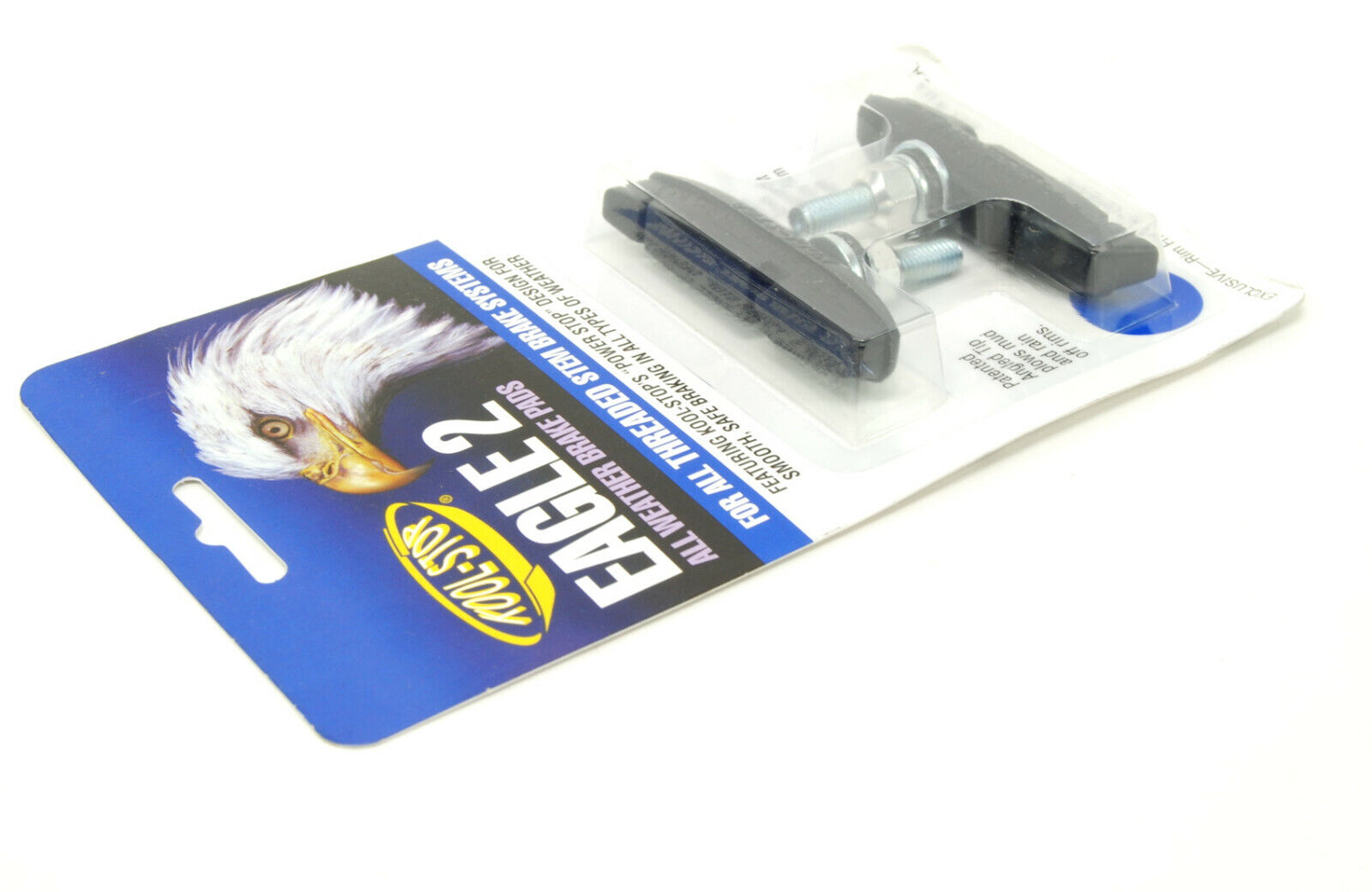 Kool-Stop Eagle Claw II Bicycle Brake Pads, Threaded Post, Black Compound - Fresh Stock Dated February 2026