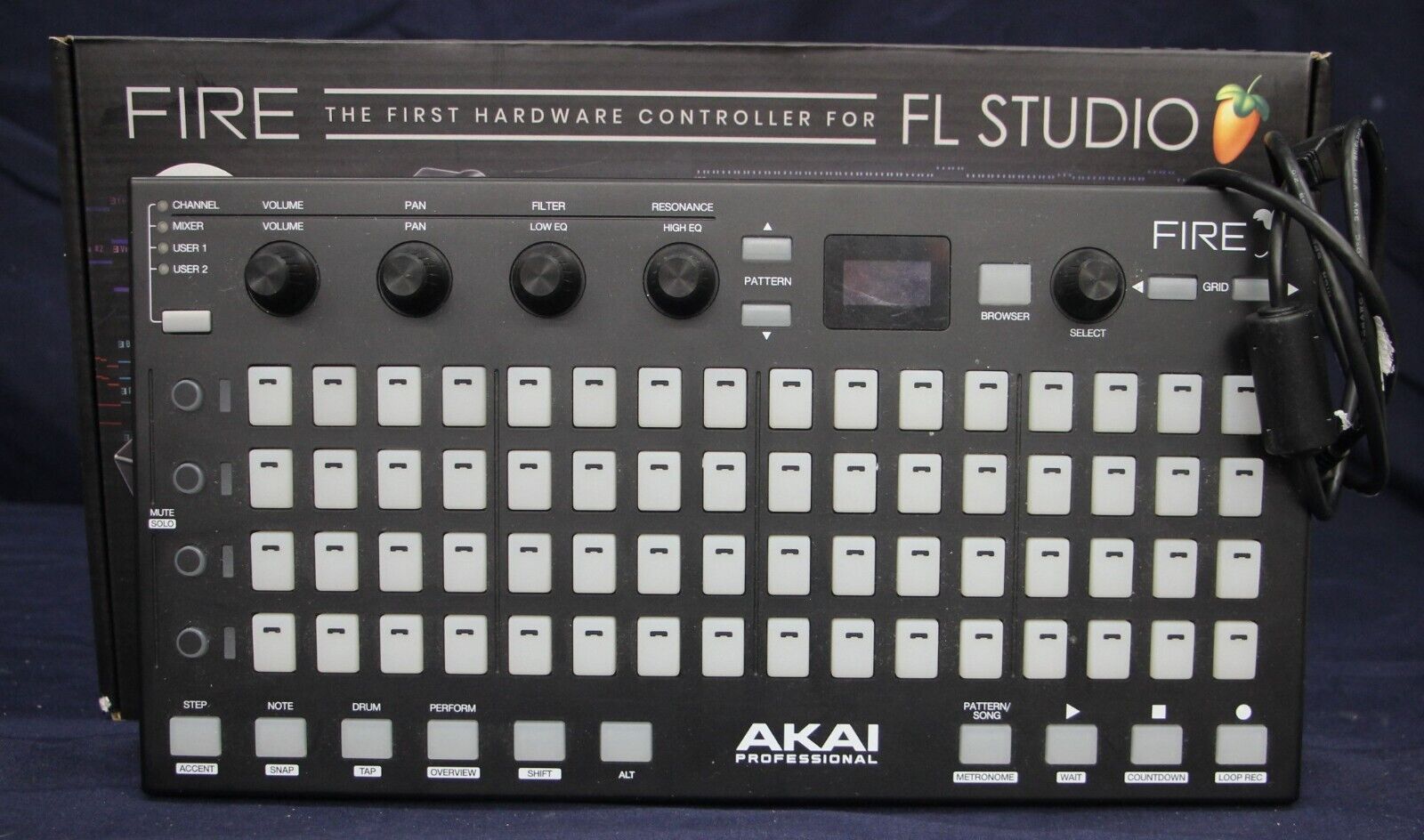 Akai Professional Fire - Hardware Controller For FL Studio - Fresh Stock Dated February 2026