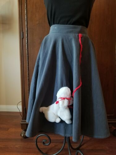 Vintage Mid Century Rockabilly Retro Swing Circle Poodle Skirt Sz 12 - Fresh Stock Dated February 2026