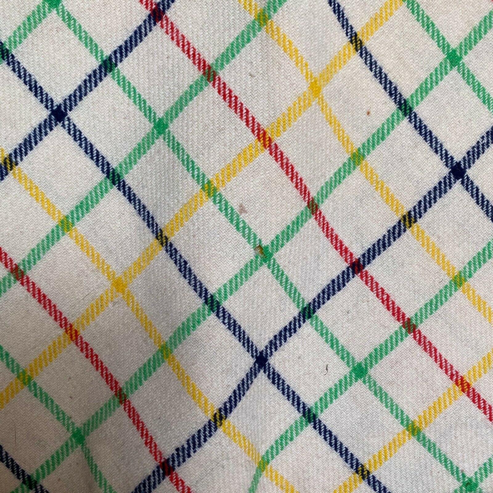 VTG 1960s PATTY WOODARD Long Maxi Wool Skirt Multi Colored Plaid SM - Fresh Stock Dated February 2026