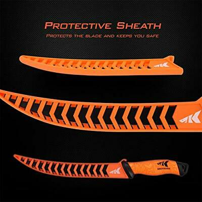 Cuchillo para filetear KastKing navaja afilada G4116 Hoja alemana de acero in... - Fresh Stock Dated December 2025