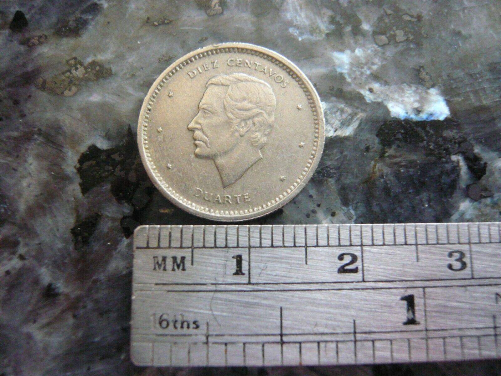 1987 Dominican Republic Duarte 10 Centavos Coin - Fresh Stock Dated February 2026