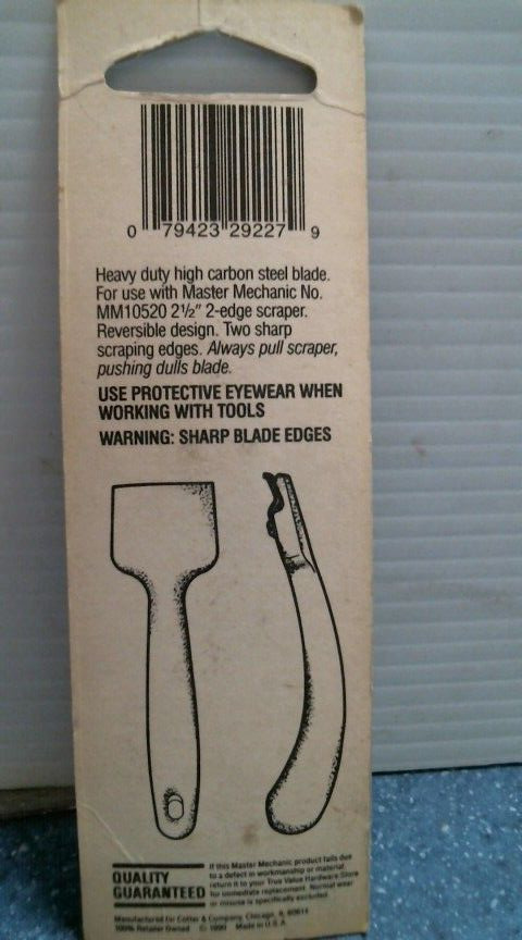 Master Mechanic Professional Scraper Blade 2-1/2