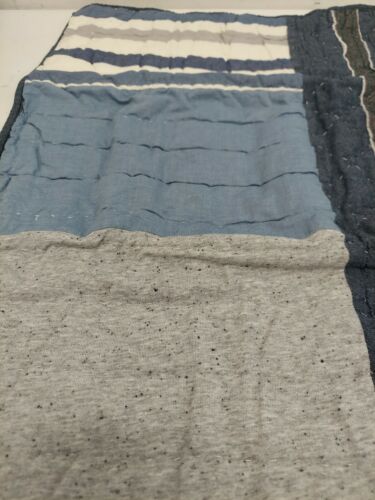 Pottery Barn Kids Sullivan Sports Quilted Pillow Sham Euro 2 Pack NEW With Tags - Fresh Stock Dated December 2025