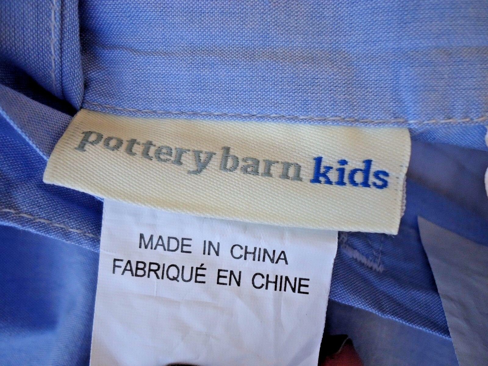 Pottery Barn Kids Pillow Sham Patchwork Denim - Fresh Stock Dated February 2026