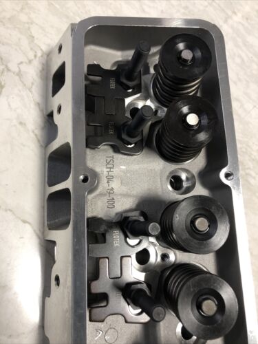 Flo-Tek 1200-HRSB-505S Assembled SBC Aluminum Head, Straight Plug - Fresh Stock Dated February 2026