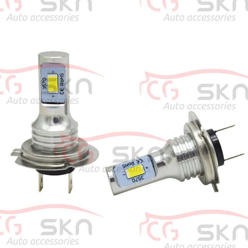 H7 LED Headlight Bulb Kit Headlamp Bright 6000K White 2pc for Yamaha YZF R1 R6 - Fresh Stock Dated February 2026