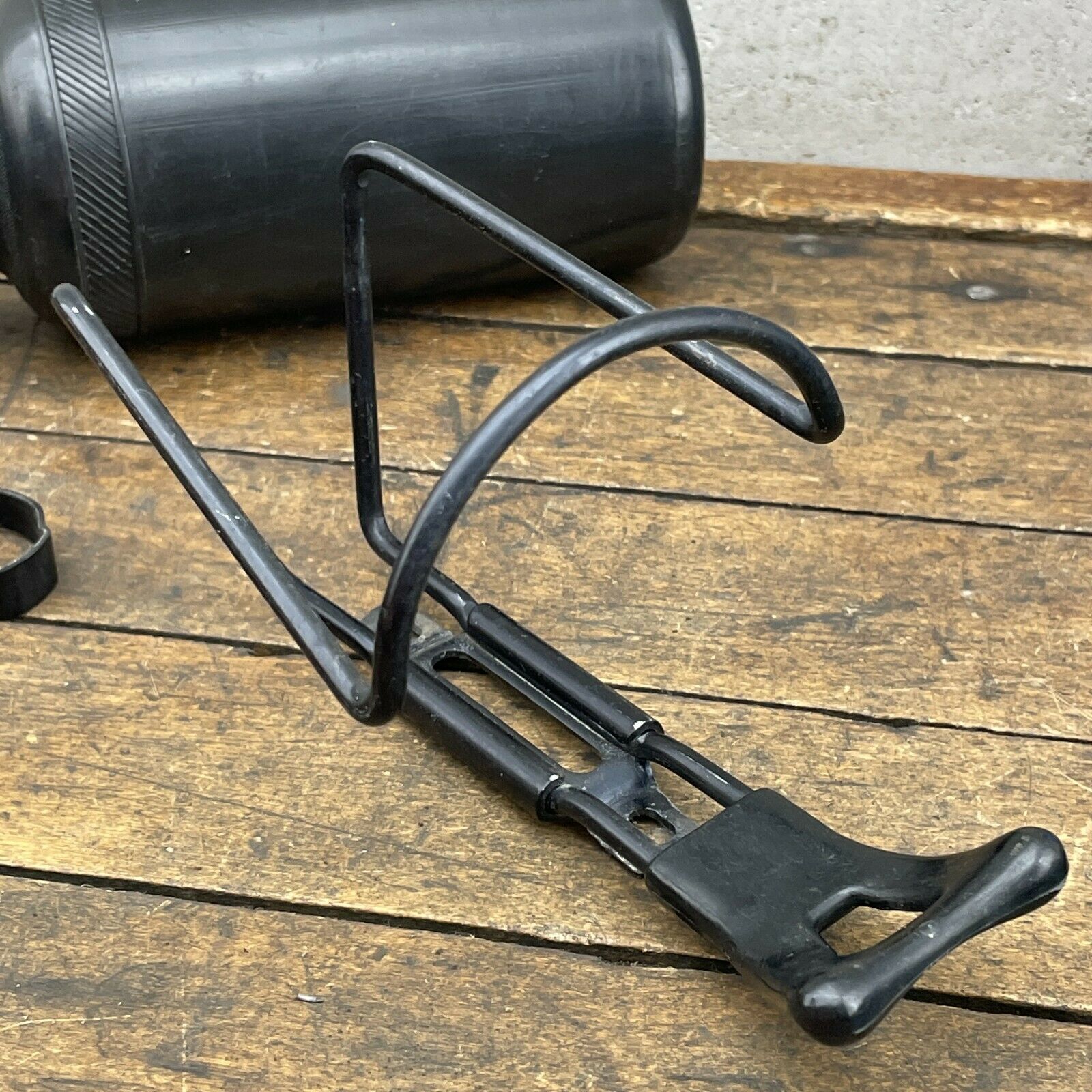 Vintage REG Bottle Cage Italy Bottle Black Co-Union Ebon USA - Fresh Stock Dated December 2025