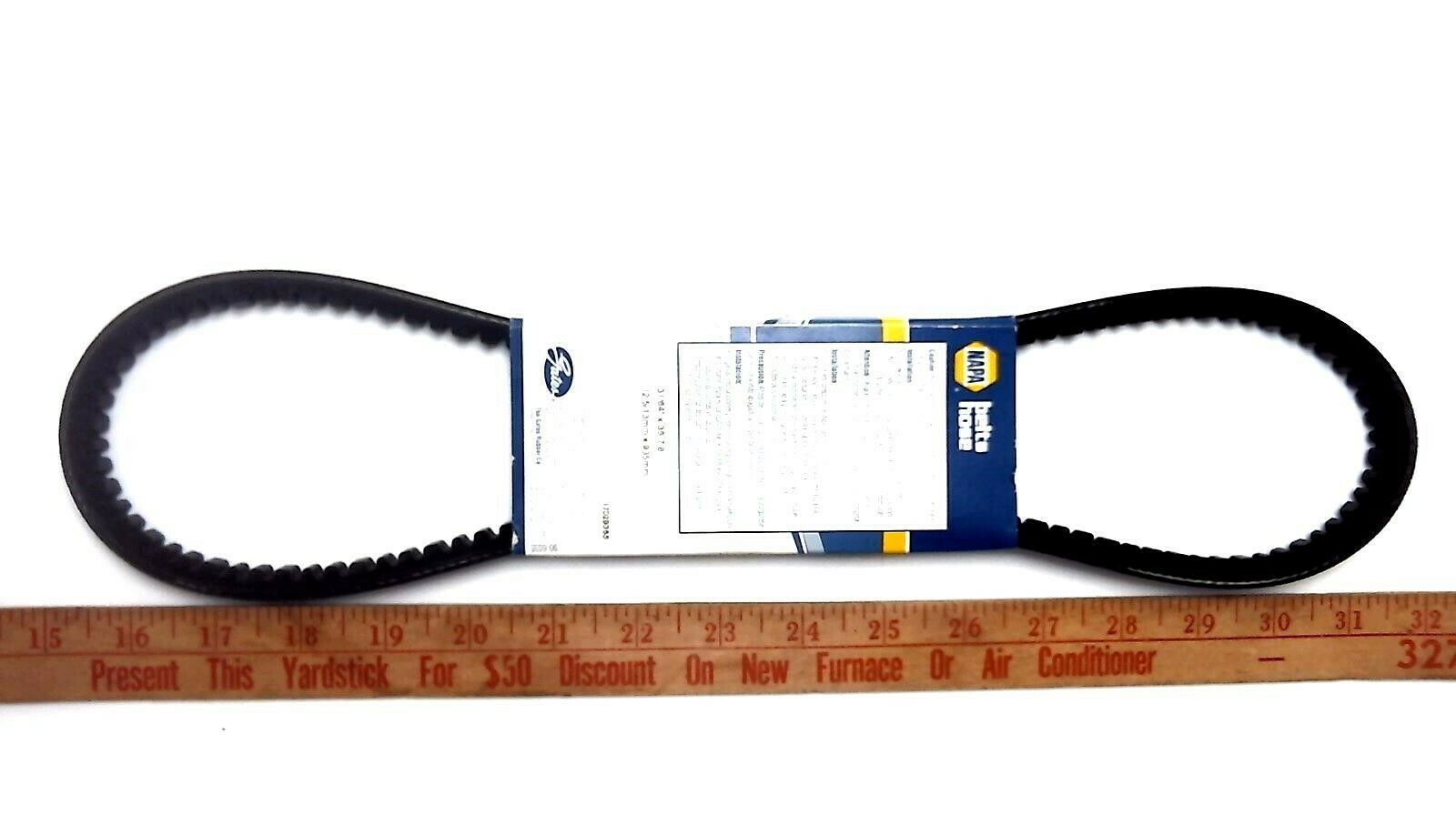 Napa 25-9365 V-Belt (GLM) - Fresh Stock Dated February 2026