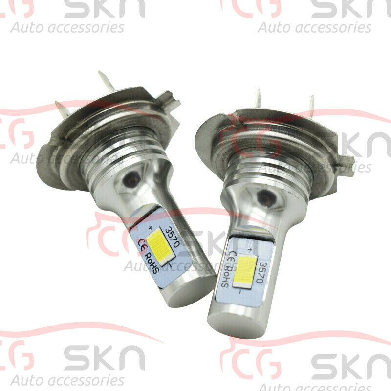 H7 LED Headlight Bulb Kit Headlamp Bright 6000K White 2pc for Yamaha YZF R1 R6 - Fresh Stock Dated February 2026