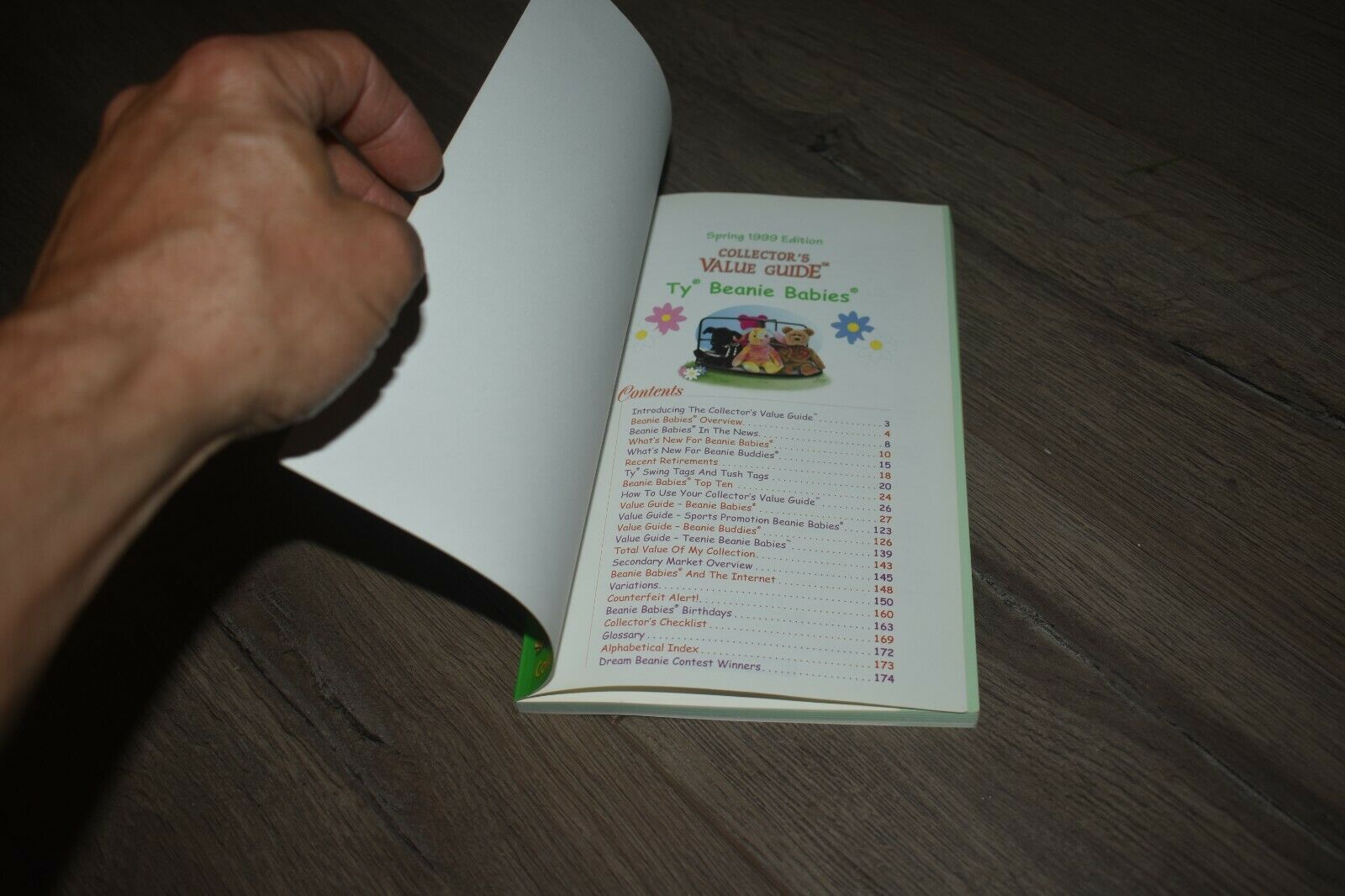 Collector's Value Guide Ty Beanie Babies Spring 1999 edition handbook & price - Fresh Stock Dated December 2025