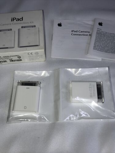 Genuine Apple iPad Camera Connection Kit Model A1362/A1358 iPad 2 compatible - Fresh Stock Dated February 2026