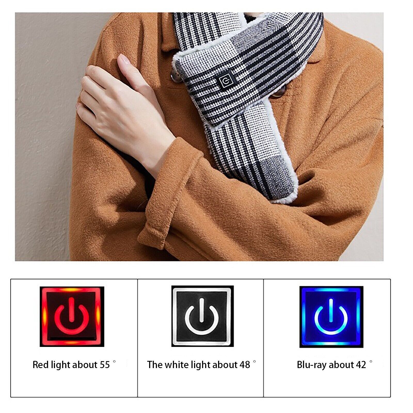Seat Belt for Children Intelligent Heating Scarf Heating Collar Intelligent - Fresh Stock Dated December 2025