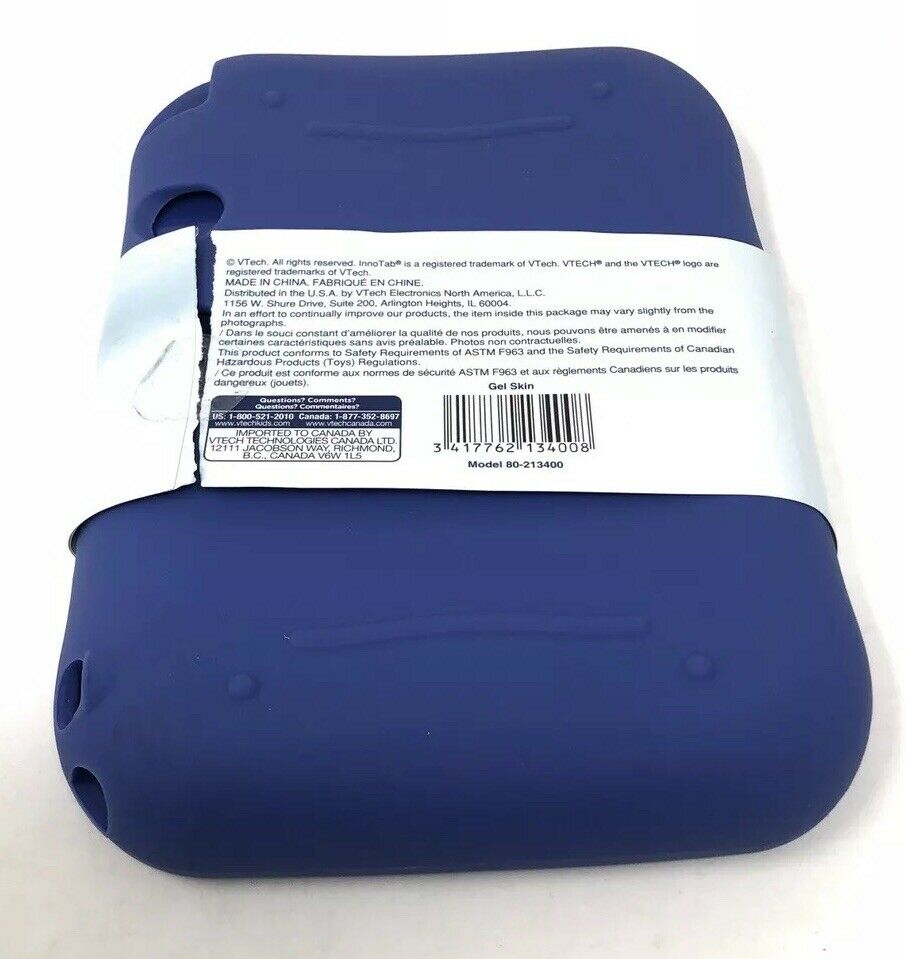 Innotab 3S S Blue Gel Skin Vtech NEW Accessories - Fresh Stock Dated February 2026