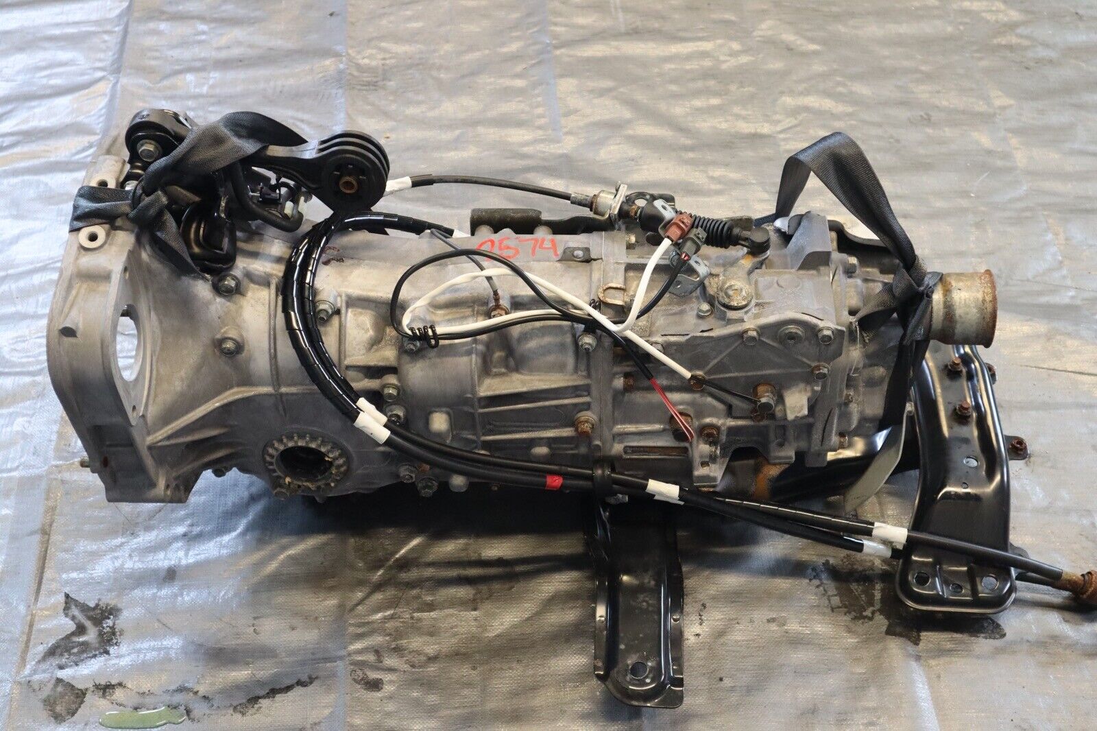 2019 SBUARU WRX SEDAN FA20 OEM 6SPD MANUAL TRANSMISSION TY751VB6CA 61,335 #2574 - Fresh Stock Dated February 2026