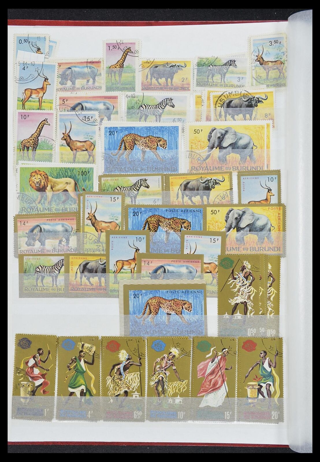 Lot 33855 Stamp collection Burundi 1962-1974. - Fresh Stock Dated January 2026