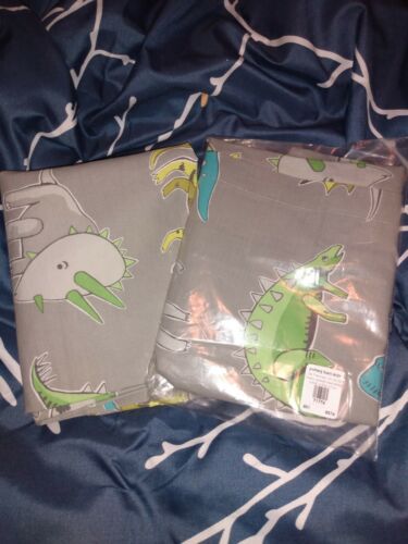 Pottery Barn Kids Dino Standard Shams (2) - Fresh Stock Dated December 2025