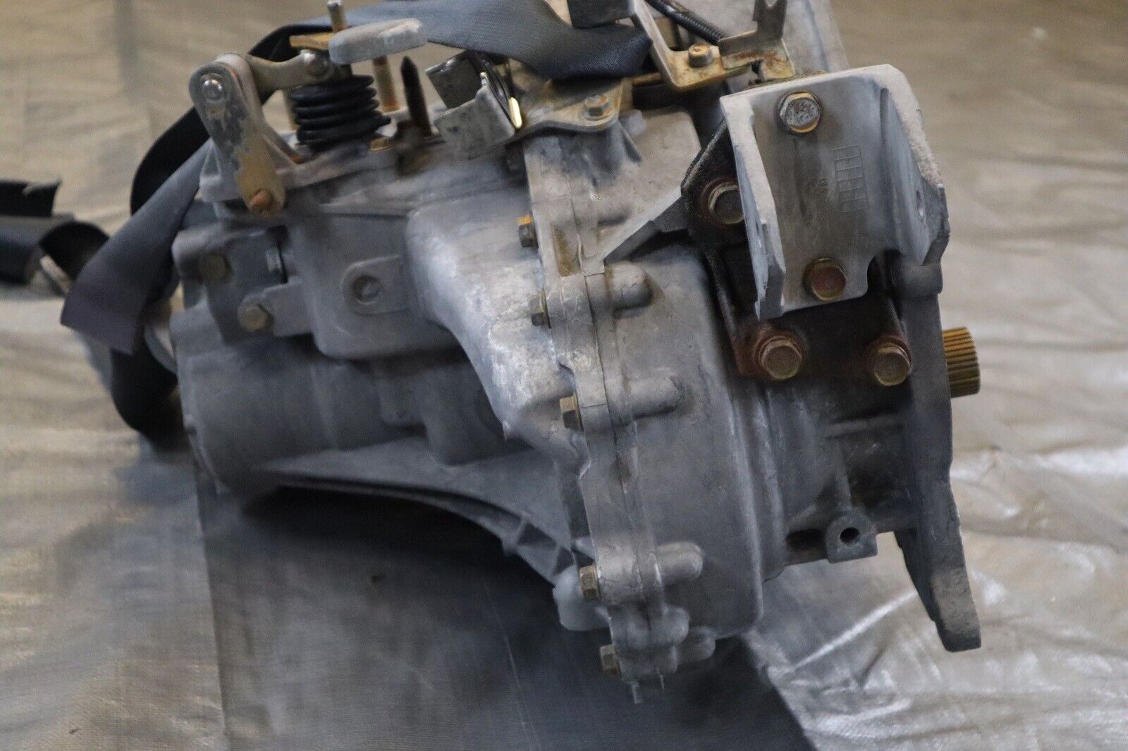 05-06 MITSUBISHI LANCER EVOLUTION 8 MR OEM 6 SPEED MANUAL TRANSMISSION 76,232 - Fresh Stock Dated February 2026