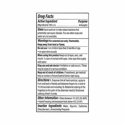 12 Pack Hand Sanitizer Antibacterial 70% Gel Alcohol 8 oz Unscented Disinfectant - Fresh Stock Dated February 2026