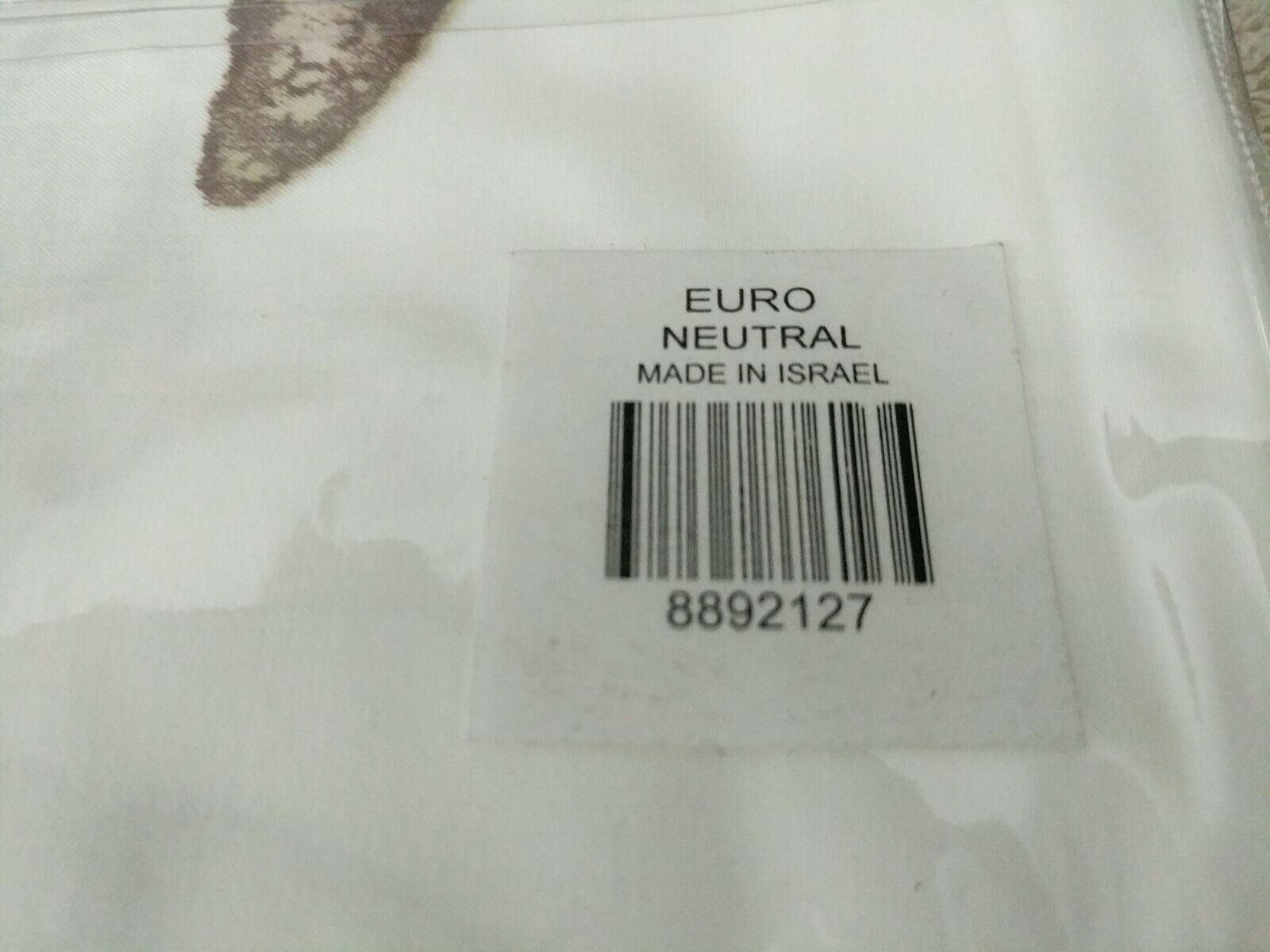 Pottery Barn TWO Euro Seashell Neutral Shams 26 x 26 nwt - Fresh Stock Dated December 2025