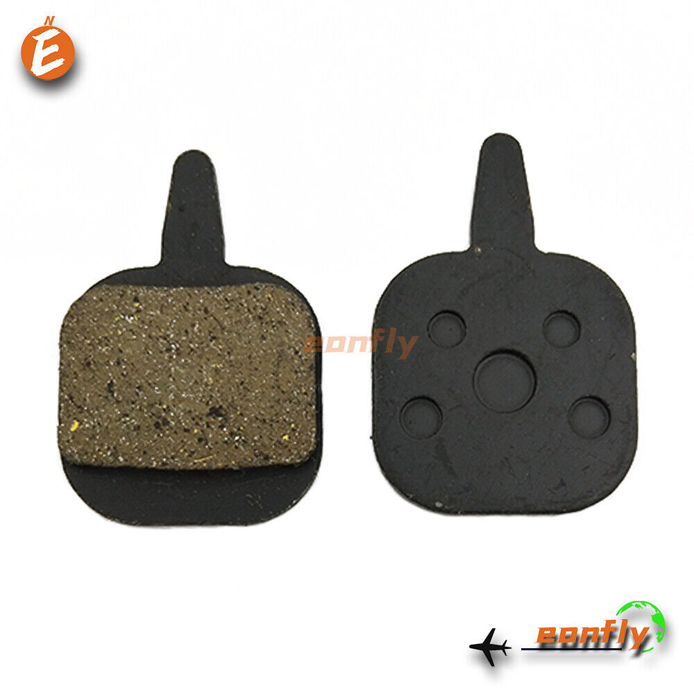 4 Pairs Bike Bicycle Organic Disc Brake Pads For TEKTRO Early Lyra - Fresh Stock Dated February 2026