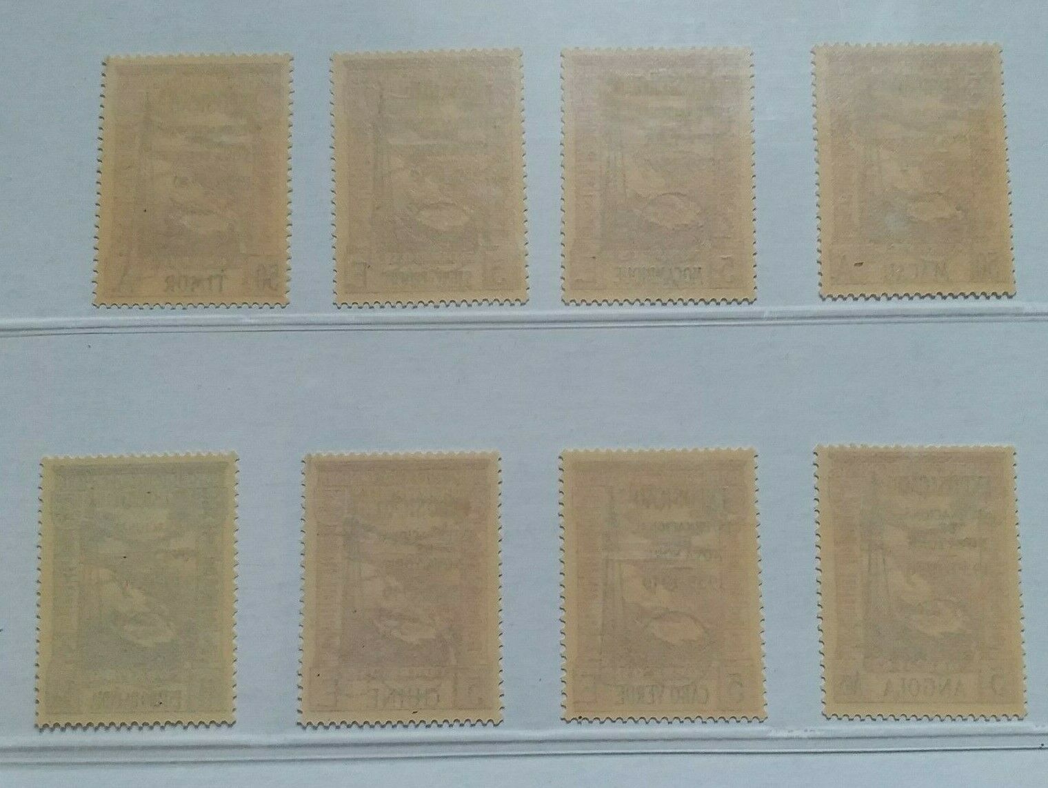 PORTUGAL COLONIES 1939 AIRMAIL New York Exposition overprint set 8 MLH - Fresh Stock Dated February 2026