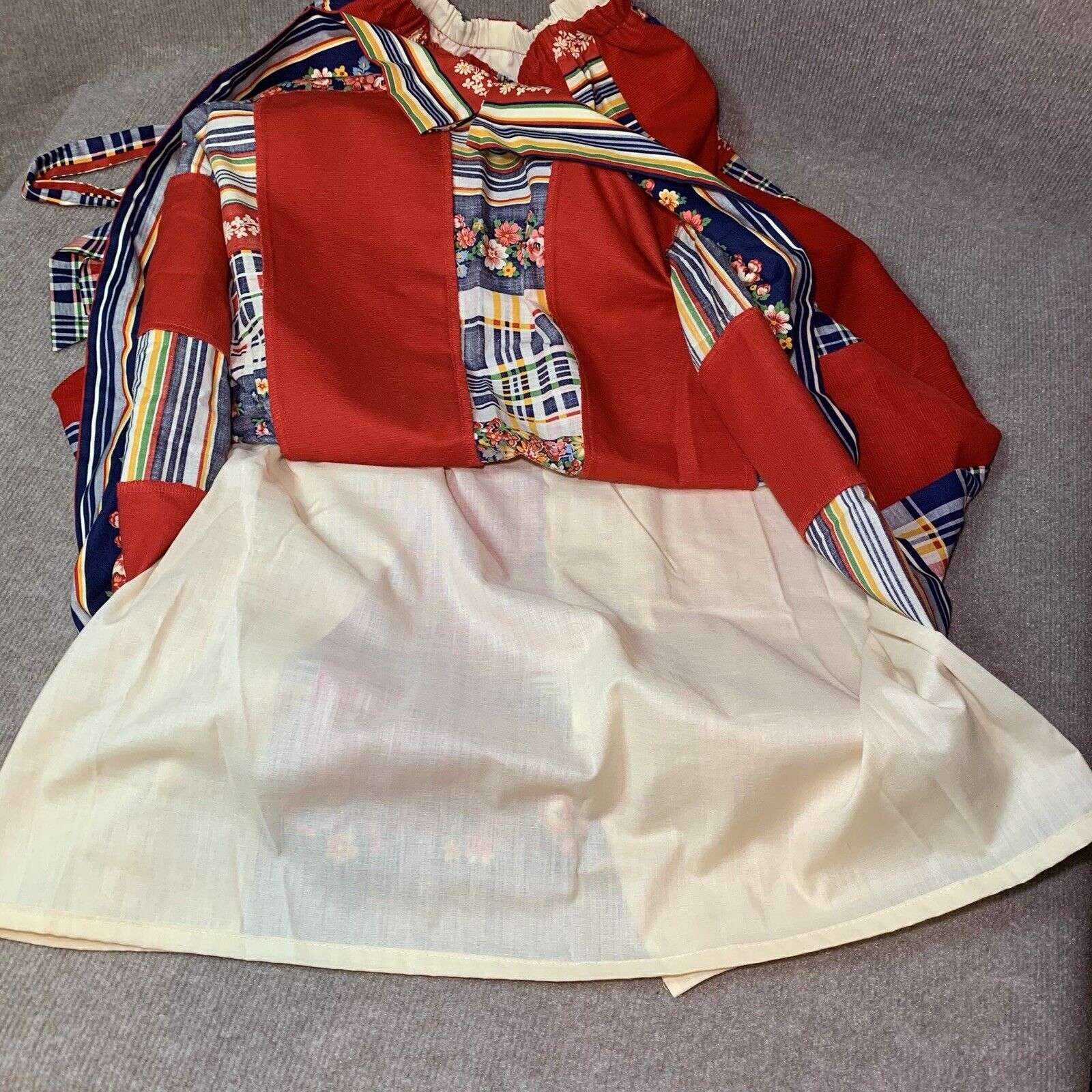 Vintage Skirt S/M Long Full 70s Patchwork Colorful Cottagecore Prairie Boho - Fresh Stock Dated March 2026