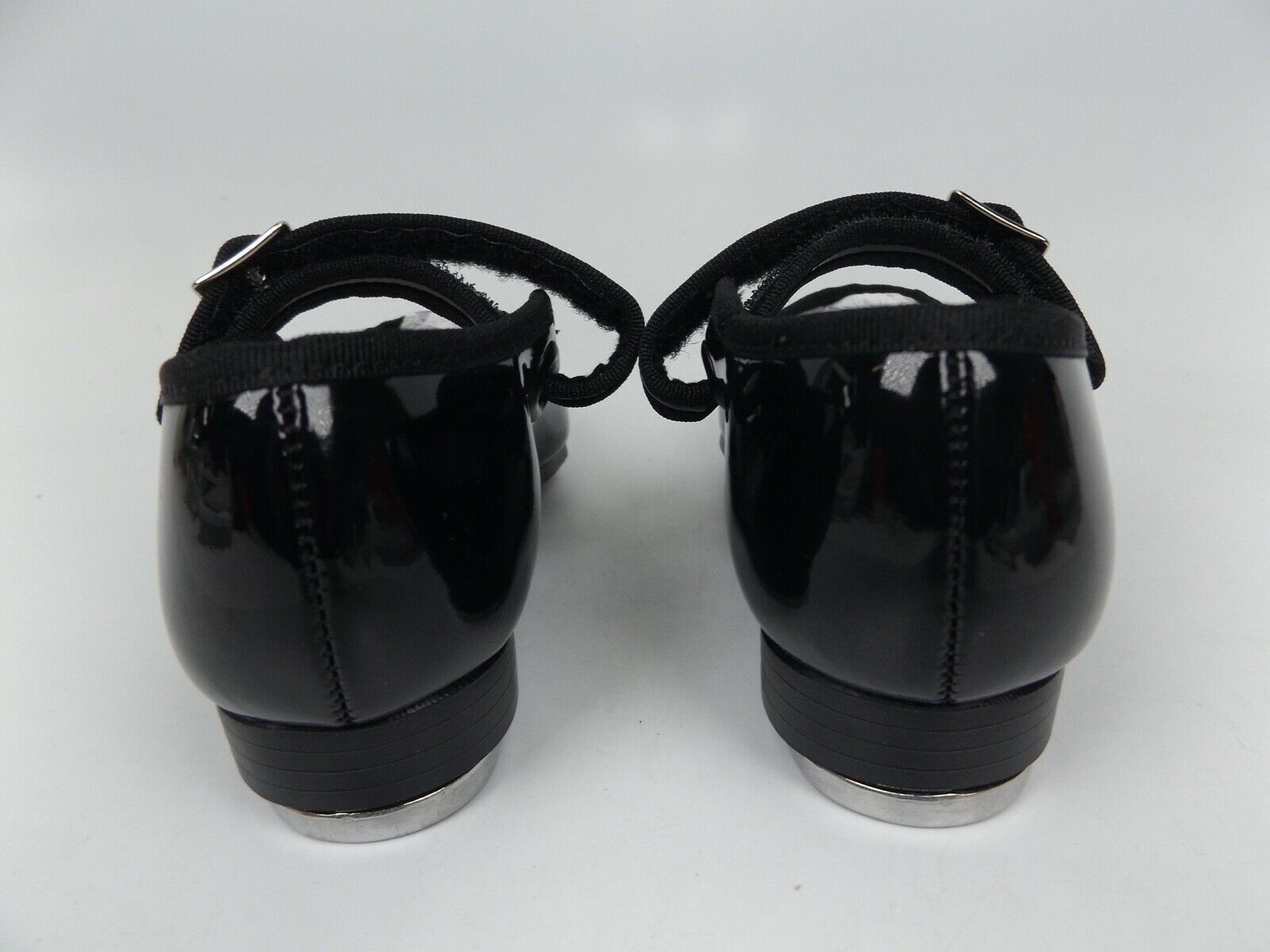 CAPEZIO Mary Jane Tap Black Patent Leather Toddler Girl's SZ 9.5 WIDE, NEW  1461 - Fresh Stock Dated December 2025