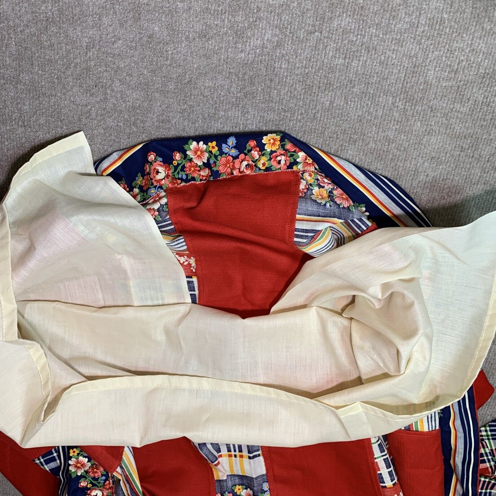 Vintage Skirt S/M Long Full 70s Patchwork Colorful Cottagecore Prairie Boho - Fresh Stock Dated March 2026