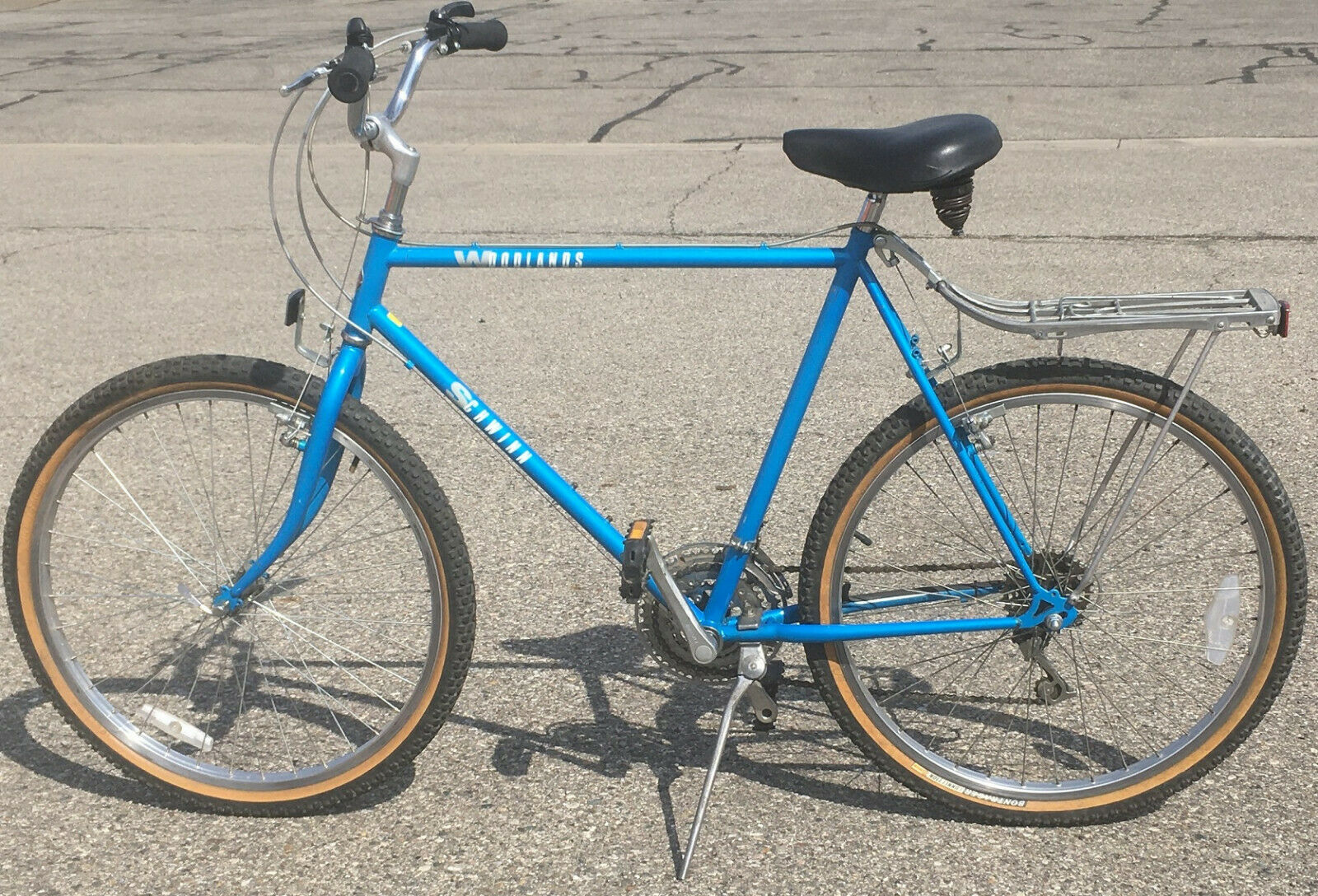 Schwinn Woodlands 22 in Mtn City Bike Blue 15 speed Rebuilt - Fresh Stock Dated February 2026