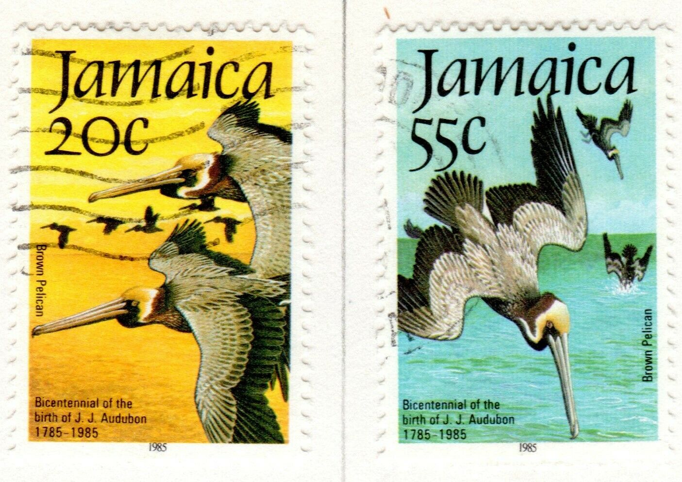 Jamaica Scott 573//617 Mostly Used on 3 Album Pages Issued 1984-1986 - Fresh Stock Dated December 2025