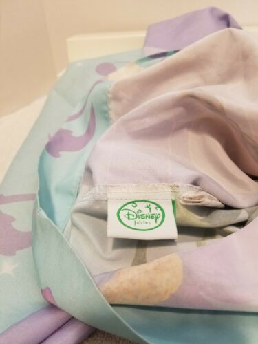 Disney pillowcase Fairies Standard Size Follow the Pixie Dust 20 x 28 2 Sides - Fresh Stock Dated December 2025