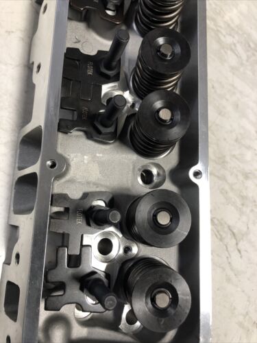 Flo-Tek 1200-HRSB-505S Assembled SBC Aluminum Head, Straight Plug - Fresh Stock Dated February 2026