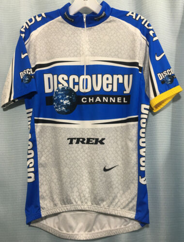 M DISCOVERY TREK SUBARU TEAM Nike DRI-FIT Cycling Jersey ITALY Lance Armstrong - Fresh Stock Dated December 2025