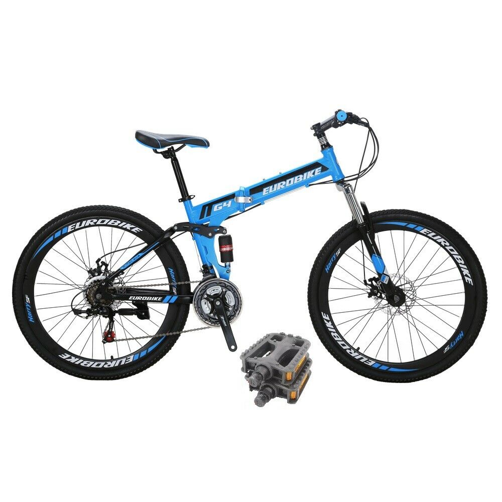 HYG4 Dual Suspension Folding Bike 26 Muti Spoke Wheel 21 Speed Mens Moutain Bike - Fresh Stock Dated February 2026